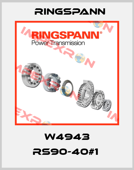 W4943 RS90-40#1  Ringspann