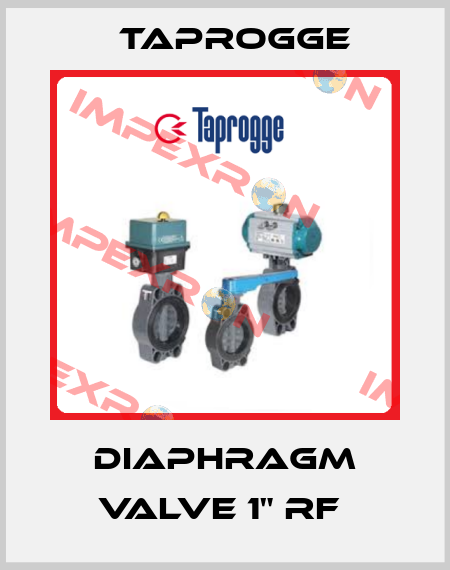 Diaphragm valve 1" RF  Taprogge