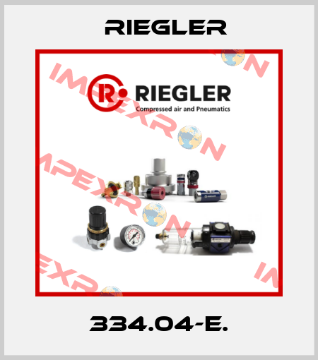 334.04-E. Riegler