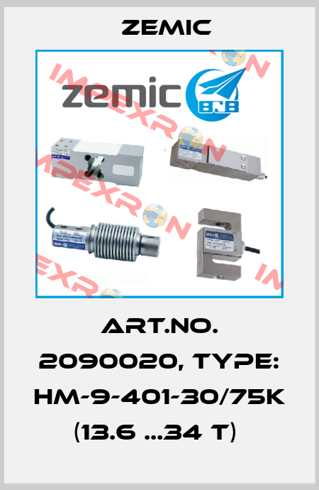 Art.No. 2090020, Type: HM-9-401-30/75K (13.6 ...34 t)  ZEMIC
