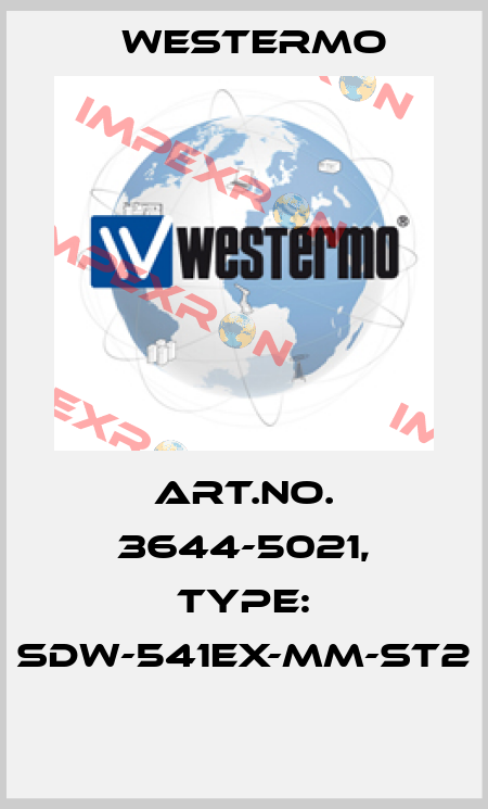 Art.No. 3644-5021, Type: SDW-541EX-MM-ST2  Westermo