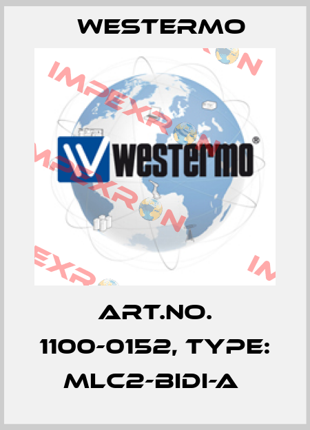Art.No. 1100-0152, Type: MLC2-BiDi-A  Westermo