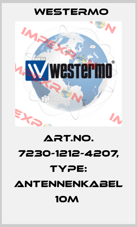 Art.No. 7230-1212-4207, Type: Antennenkabel 10m  Westermo