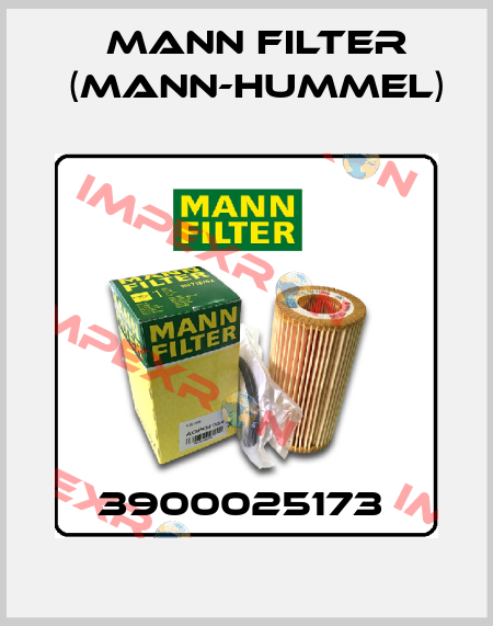 3900025173  Mann Filter (Mann-Hummel)
