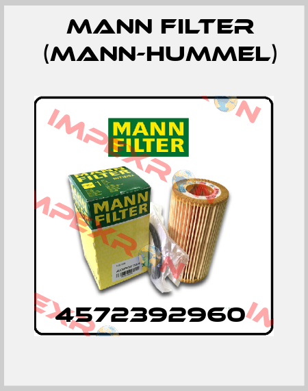 4572392960  Mann Filter (Mann-Hummel)