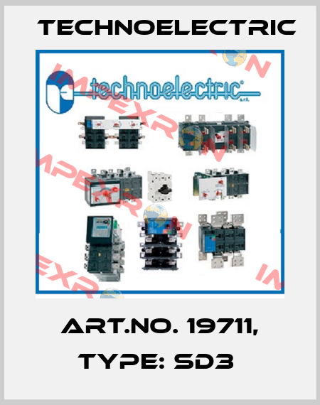 Art.No. 19711, Type: SD3  Technoelectric