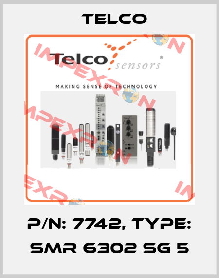p/n: 7742, Type: SMR 6302 SG 5 Telco