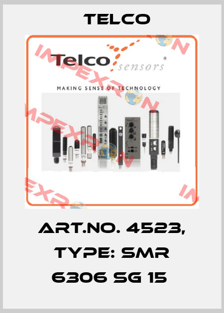 Art.No. 4523, Type: SMR 6306 SG 15  Telco