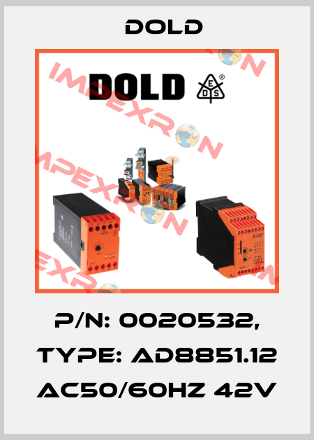 p/n: 0020532, Type: AD8851.12 AC50/60HZ 42V Dold