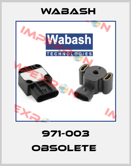971-003 obsolete  Wabash