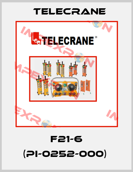 F21-6 (PI-0252-000)  Telecrane