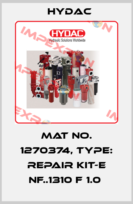 Mat No. 1270374, Type: REPAIR KIT-E NF..1310 F 1.0  Hydac