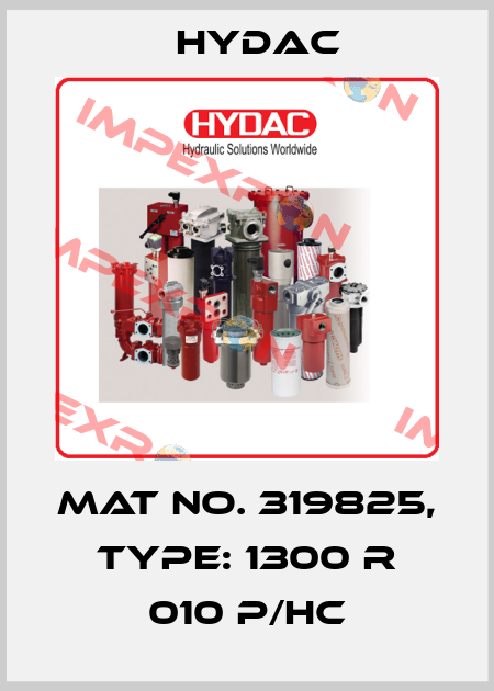 Mat No. 319825, Type: 1300 R 010 P/HC Hydac