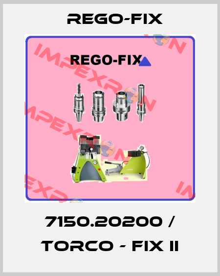 7150.20200 / Torco - Fix II Rego-Fix