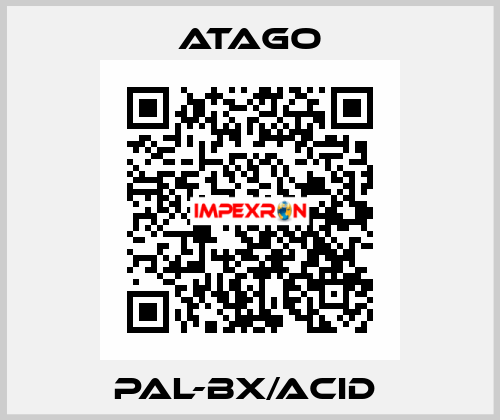 PAL-BX/ACID  ATAGO