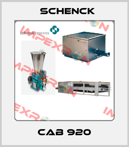 CAB 920 Schenck