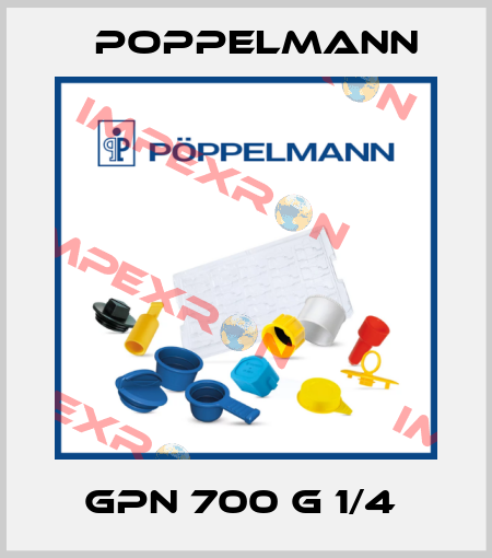 GPN 700 G 1/4  Poppelmann