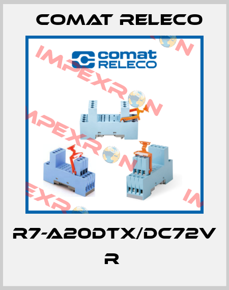 R7-A20DTX/DC72V  R  Comat Releco