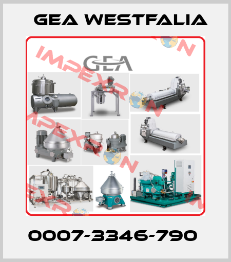 0007-3346-790  Gea Westfalia