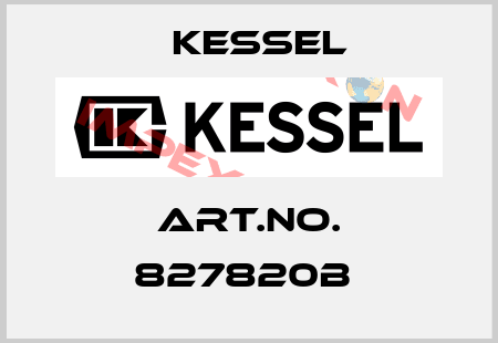 Art.No. 827820B  Kessel