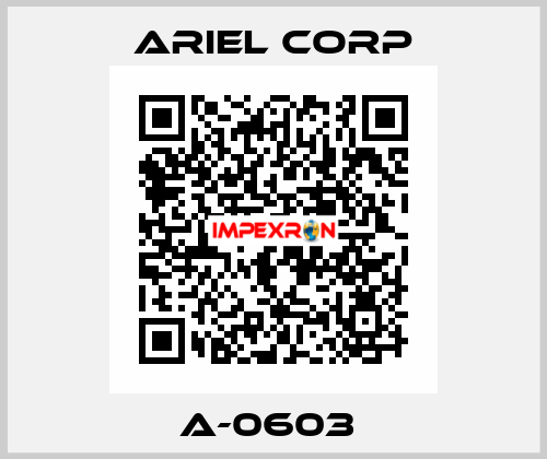 A-0603  Ariel Corp