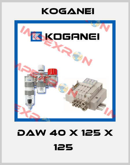DAW 40 X 125 X 125  Koganei