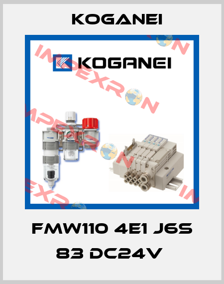 FMW110 4E1 J6S 83 DC24V  Koganei
