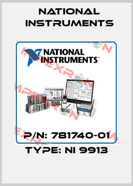 P/N: 781740-01 Type: NI 9913 National Instruments