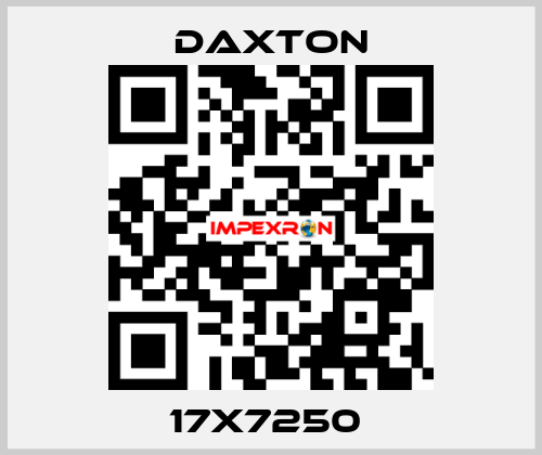 17X7250  DAXTON