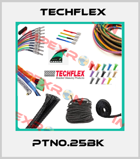 PTN0.25BK  Techflex