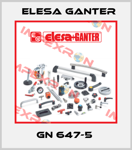 GN 647-5  Elesa Ganter