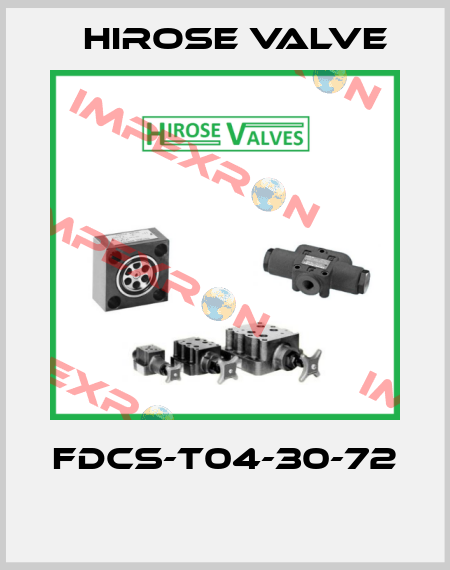 FDCS-T04-30-72  Hirose Valve