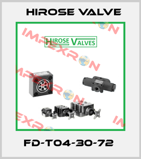 FD-T04-30-72  Hirose Valve