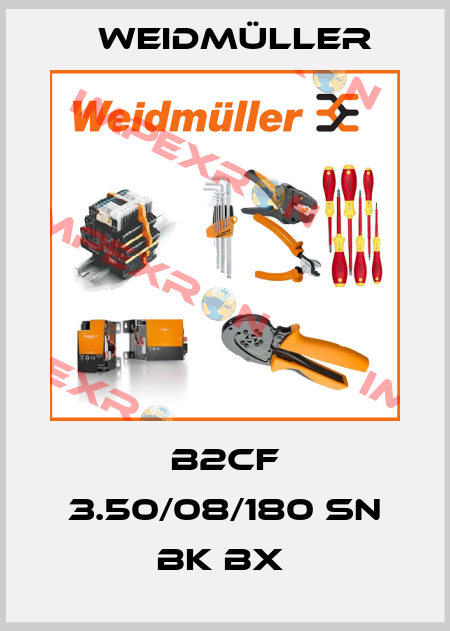 B2CF 3.50/08/180 SN BK BX  Weidmüller