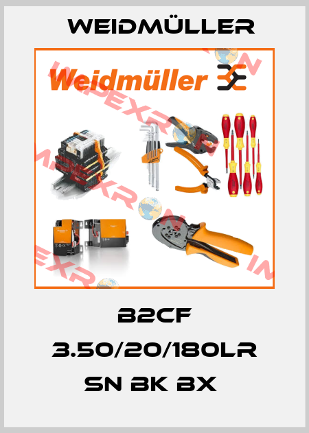B2CF 3.50/20/180LR SN BK BX  Weidmüller
