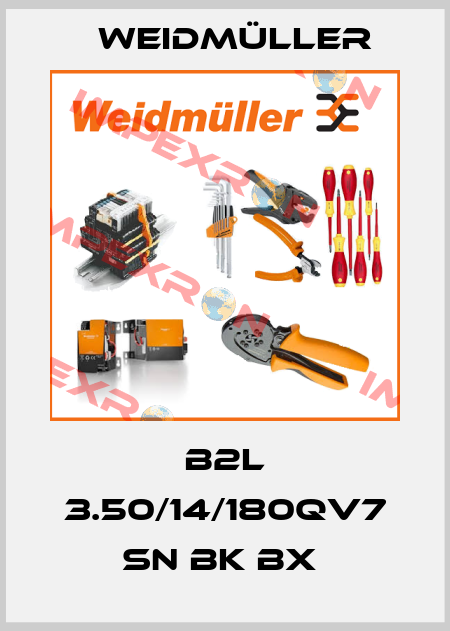 B2L 3.50/14/180QV7 SN BK BX  Weidmüller