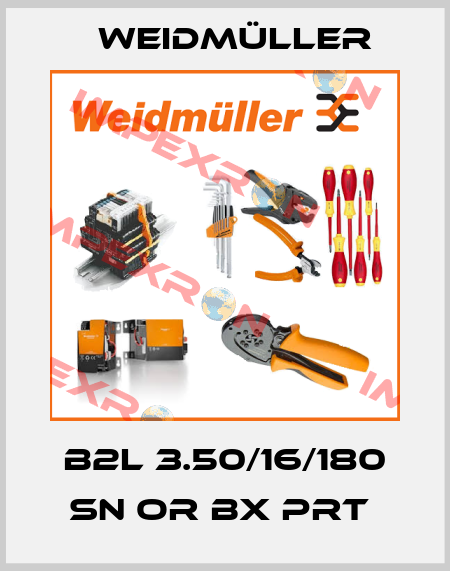 B2L 3.50/16/180 SN OR BX PRT  Weidmüller