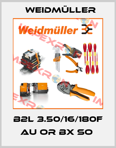 B2L 3.50/16/180F AU OR BX SO  Weidmüller