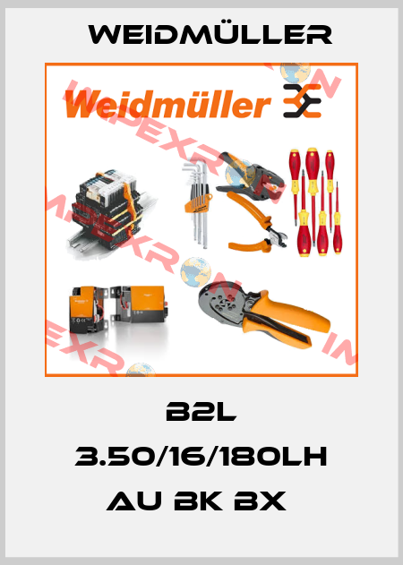 B2L 3.50/16/180LH AU BK BX  Weidmüller