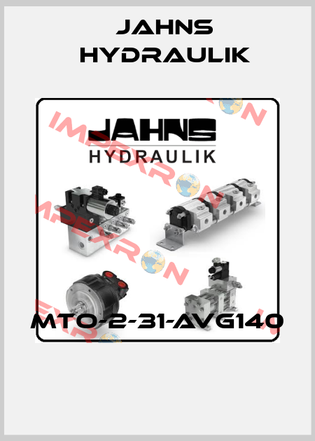 MTO-2-31-AVG140  Jahns hydraulik