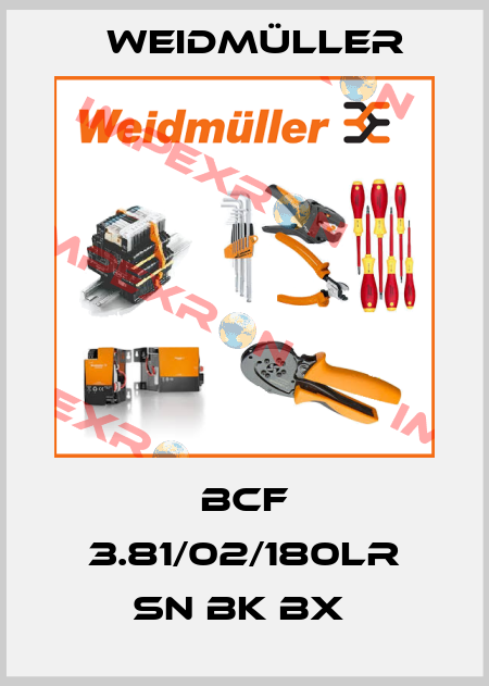 BCF 3.81/02/180LR SN BK BX  Weidmüller