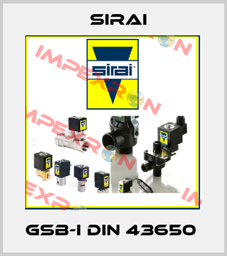 GSB-I DIN 43650  Sirai