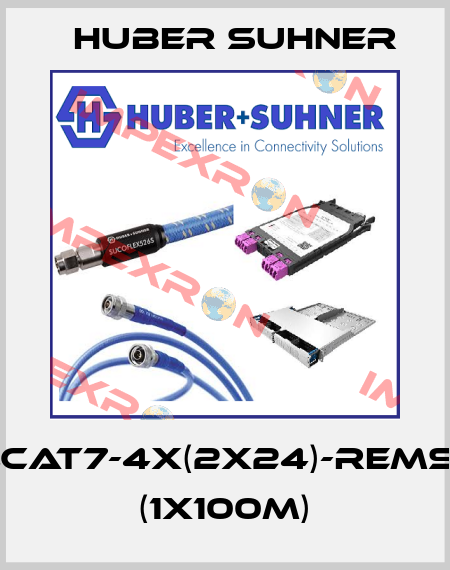 RX-MILCAT7-4X(2X24)-REMS-FH-BK (1x100m) Huber Suhner