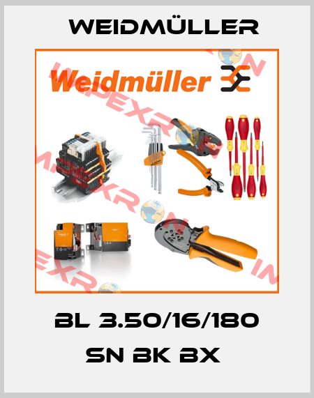 BL 3.50/16/180 SN BK BX  Weidmüller