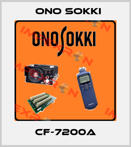 CF-7200A Ono Sokki