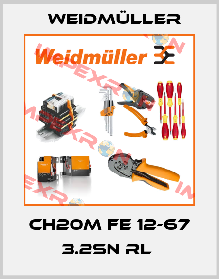 CH20M FE 12-67 3.2SN RL  Weidmüller