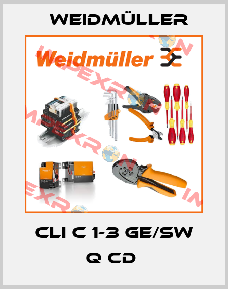 CLI C 1-3 GE/SW Q CD  Weidmüller