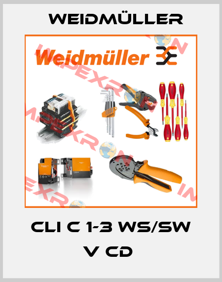 CLI C 1-3 WS/SW V CD  Weidmüller