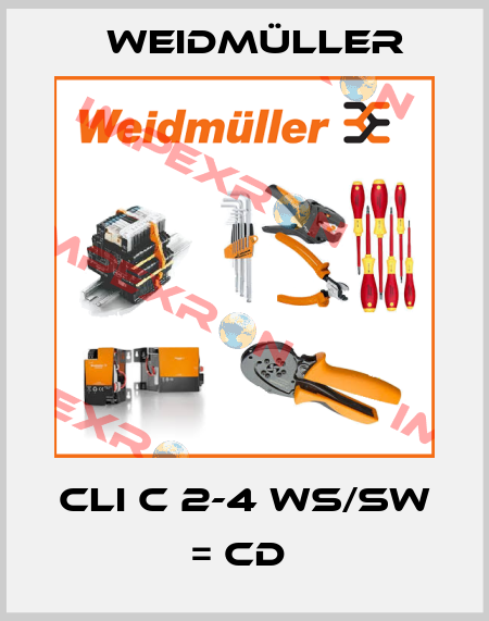 CLI C 2-4 WS/SW = CD  Weidmüller