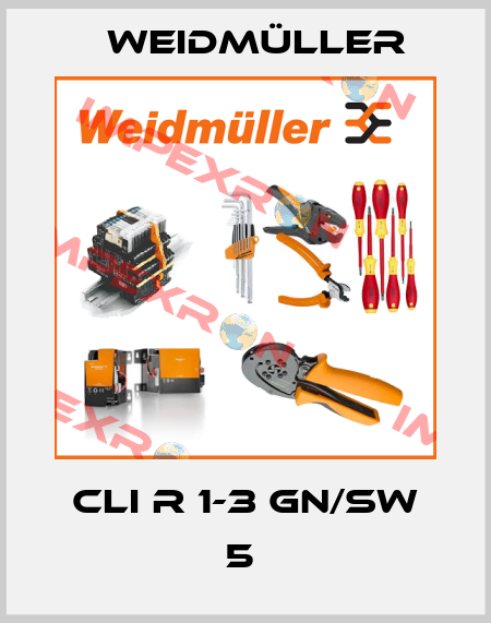 CLI R 1-3 GN/SW 5  Weidmüller